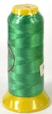 Green Polyester knotting thread 4 sizes-stringing-Beadthemup
