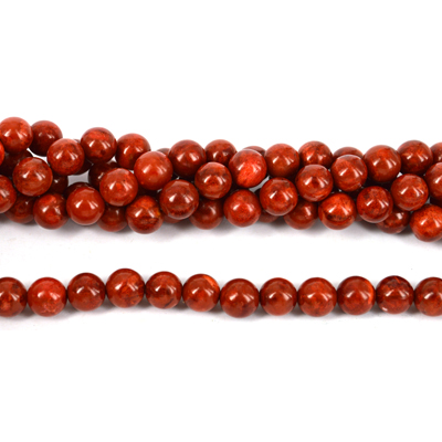 Sponge Coral Round 12mm beads per strand 34