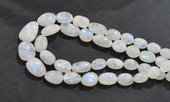 Moonstone A polished nuggets Grad.11-19mm 49cm strand-beads incl pearls-Beadthemup