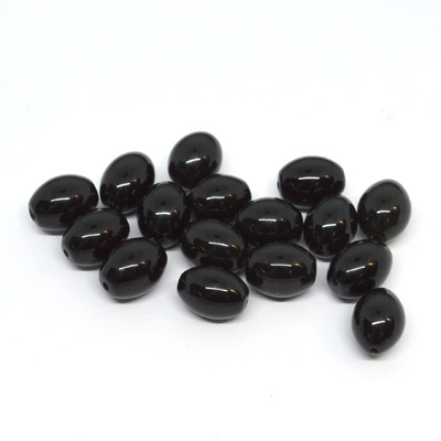 Onyx Polished Olive 8x10mm EACH bead