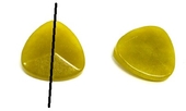 Korean Jade 25mm triangle bead measurement top to bottom -beads incl pearls-Beadthemup
