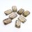 Smokey Quartz Faceted Flat.Rect 12x18mm EACH BEAD