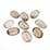 Smokey Quartz Faceted Oval app 23x16mm EACH BEAD