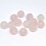 Rose Quartz Carved Round 12mm EACH BEAD