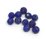 Lapis Star Cut  Round 6mm EACH BEAD