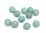 Amazonite China Carved Round 14mm EACH BEAD