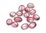 Mystic Quartz Pink Faceted Oval 9x7mm EACH BEAD