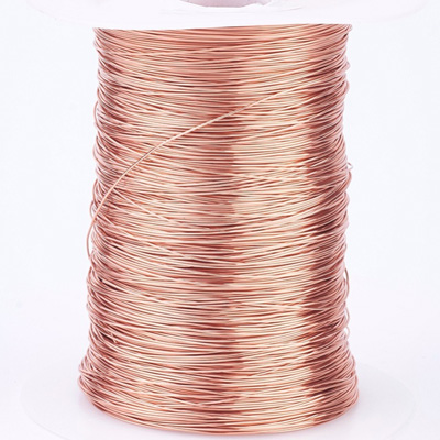 Rose gold copper wire 0.5mm PER METER