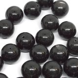 Silverlined Jasper 18mm polished round EACH BEAD-beads incl pearls-Beadthemup