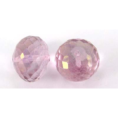 faceted rose quartz beads