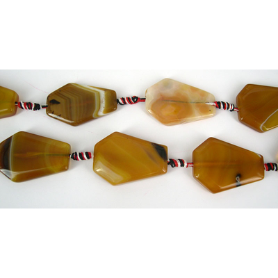 Agate Dyed  40x20mm Polished Oval/Teardrop