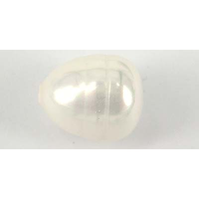 Shell Based Pearl Teardrop 12x14mm Cream PAIR