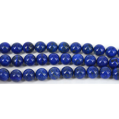 Lapis A Natural Polished Round 14mm beads per strand 28Bead