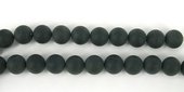 Onyx matt Round 14mm strand 28 beads-beads incl pearls-Beadthemup