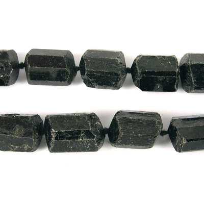 Black Tourmaline Tube App 25x15mm EACH