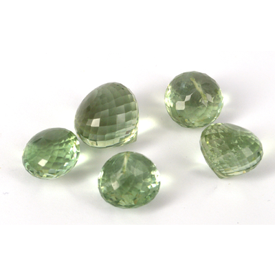 Green Amethyst Onion app.15x14mm EACH